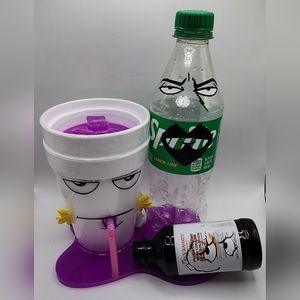 Light up "Aqua-Lean Junkie Force" display